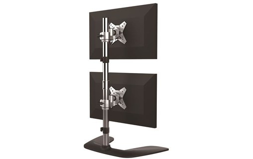 StarTech.com Bras pour écran PC double affichage à fixation verticale - Aluminiu