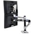 Ergotron LX Series Dual Stacking Arm 61 cm (24") Argent