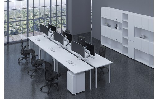 Newstar Support de bureau écrans incurvés