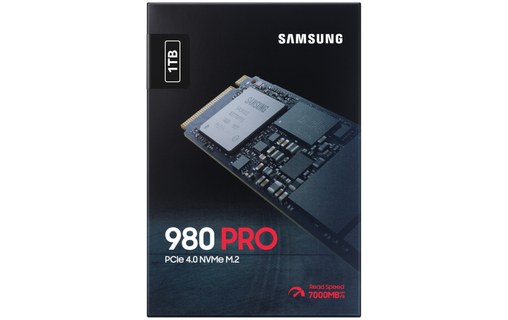 Samsung 980 PRO 1 To - SSD M.2 NVMe PCIe 4.0