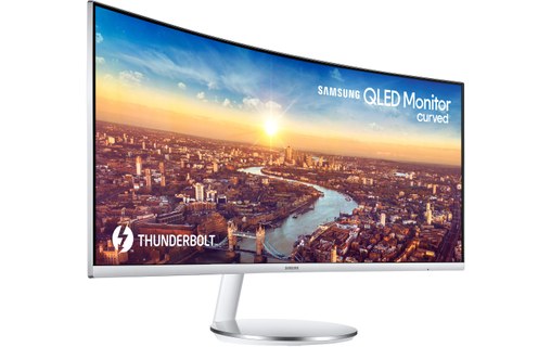 Écran Gaming Incurvé 34" Samsung CJ791 - HDMI/DisplayPort/Thunderbolt 3