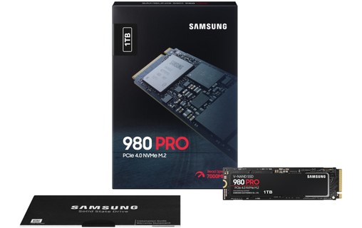 Samsung 980 PRO 1 To - SSD M.2 NVMe PCIe 4.0