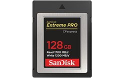 Carte CFexpress 2.0 Type B SanDisk Extreme Pro 128 Go