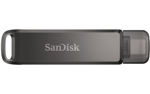 Clé Lightning et USB-C SanDisk iXpand 128 Go - Noir - USB 3.2