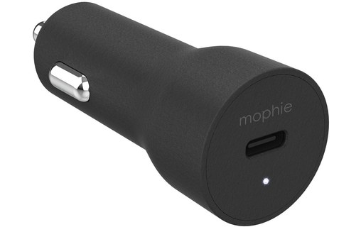 mophie 409903508 chargeur de téléphones portables Noir Auto
