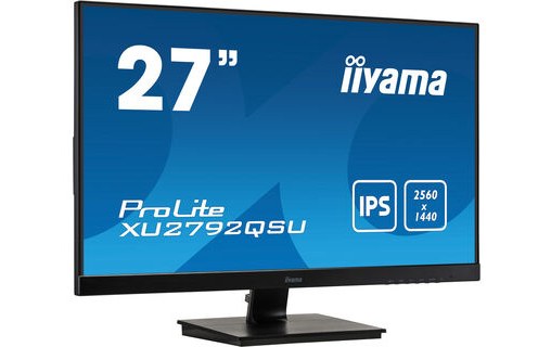 Écran 27" iiyama ProLite XU2792QSU-B1 - HDMI/DisplayPort