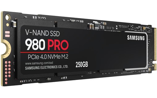Samsung 980 PRO 250 Go - SSD M.2 NVMe PCIe 4.0