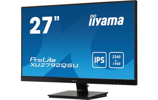 Écran 27" iiyama ProLite XU2792QSU-B1 - HDMI/DisplayPort