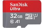 Carte microSDHC SanDisk Ultra 32 Go avec adaptateur SD, UHS-I