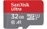 Carte microSDHC SanDisk Ultra 32 Go avec adaptateur SD, UHS-I