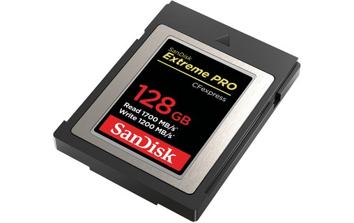 Carte CFexpress 2.0 Type B SanDisk Extreme Pro 128 Go