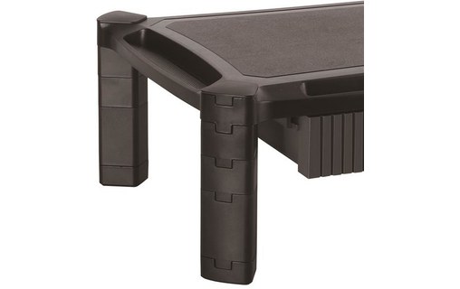 StarTech.com Rehausseur d'écran PC avec tiroir - Hauteur réglable - Grand format