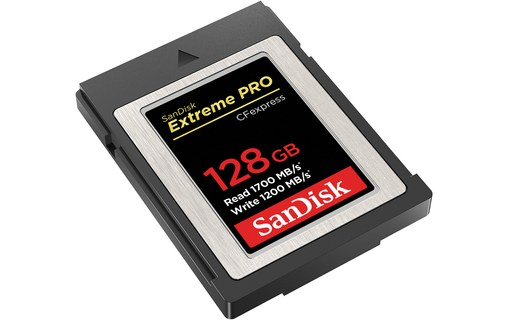 Carte CFexpress 2.0 Type B SanDisk Extreme Pro 128 Go