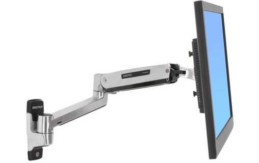 Ergotron LX Sit-Stand Wall Mount LCD Arm 106,7 cm (42) Acier inoxydable