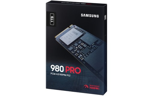Samsung 980 PRO 1 To - SSD M.2 NVMe PCIe 4.0