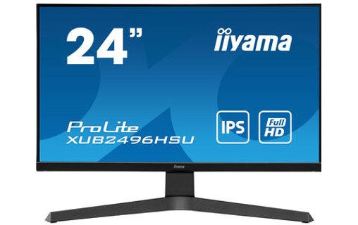 Écran 23,8" iiyama ProLite XUB2496HSU-B1 - HDMI/DisplayPort