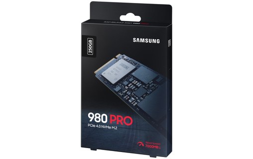 Samsung 980 PRO 250 Go - SSD M.2 NVMe PCIe 4.0
