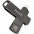 Clé Lightning et USB-C SanDisk iXpand 128 Go - Noir - USB 3.2