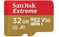 Carte microSDXC SanDisk Extreme 32 Go avec adaptateur SD, UHS-I, V30