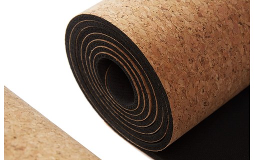 Tapis de Yoga en liège naturel - Double face antidérapant