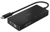 Belkin AVC003BTBK hub & concentrateur USB 3.2 Gen 1 (3.1 Gen 1) Type-C Noir