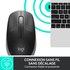 Souris sans fil Logitech M190 - Grise