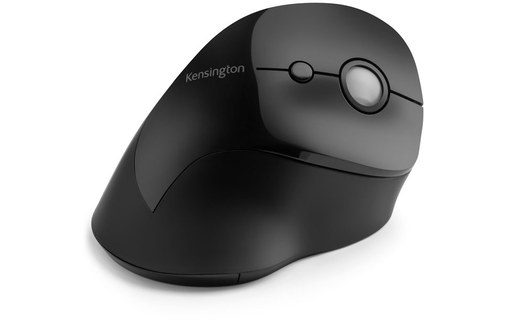 Souris sans fil Kensington Pro Fit Ergo - Noire - Ergonomique, Verticale
