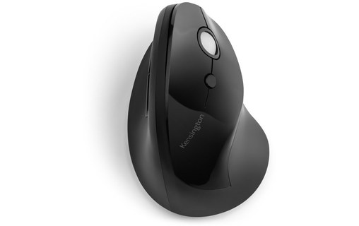 Souris sans fil Kensington Pro Fit Ergo - Noire - Ergonomique, Verticale