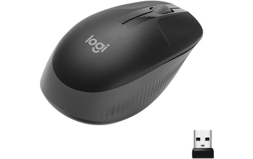 Souris sans fil Logitech M190 - Charbon
