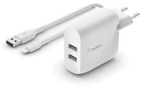 Belkin WCD001VF1MWH chargeur de téléphones portables Blanc Intérieure