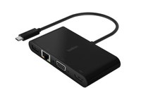 Belkin Adaptateur USB-C vers HDMI 4K, VGA, USB-A 3.0, USB-C et Ethernet Gigabit