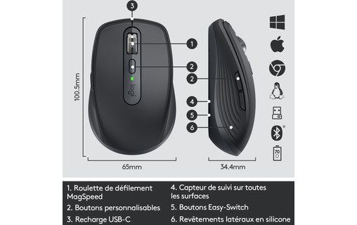 Logitech Performante et compacte MX Anywhere 3