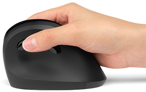 Souris sans fil Kensington Pro Fit Ergo - Noire - Ergonomique, Verticale