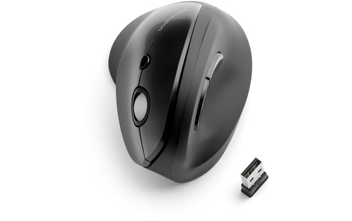 Souris sans fil Kensington Pro Fit Ergo - Noire - Ergonomique, Verticale