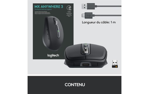 Logitech Performante et compacte MX Anywhere 3
