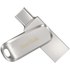 Clé USB-C et USB-A SanDisk Ultra Dual Drive Luxe 256 Go - Métal - USB 3.2