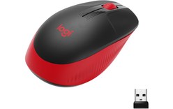Souris sans fil Logitech M190 - Rouge