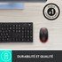 Souris sans fil Logitech M190 - Rouge