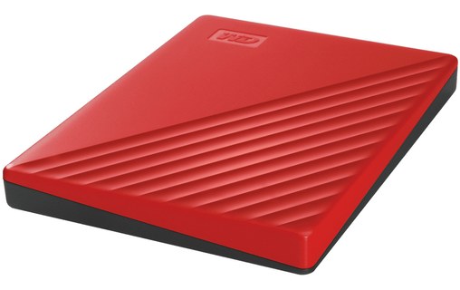 Western Digital My Passport 2 To Rouge - Disque dur externe 2,5"