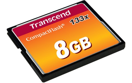 Carte CompactFlash Transcend CF133 8 Go, MLC