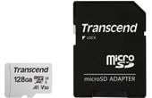 Carte microSDXC Transcend USD300S 128 Go avec adaptateur SD, NAND, V30