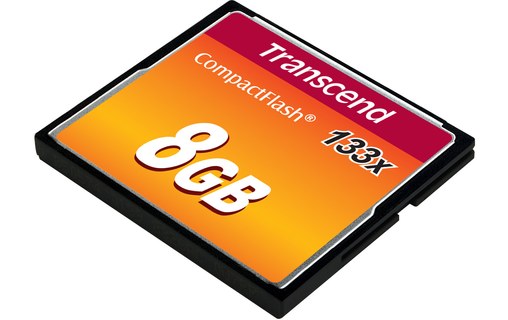 Carte CompactFlash Transcend CF133 8 Go, MLC