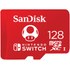 Carte microSDXC SanDisk pour Nintendo Switch (sous licence) 128 Go, UHS-I