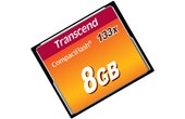 Carte CompactFlash Transcend CF133 8 Go, MLC