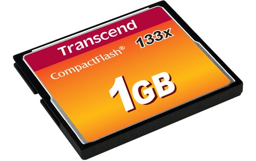 Carte CompactFlash Transcend CF133 1 Go, MLC