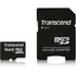Carte microSDHC Transcend USDC10 16 Go avec adaptateur SD, NAND