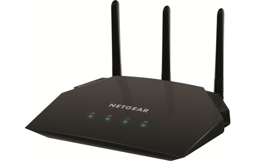 Netgear AC2000 routeur sans fil Gigabit Ethernet Bi-bande (2,4 GHz / 5 GHz) Noir