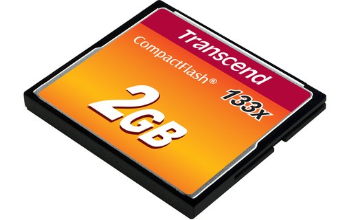 Carte CompactFlash Transcend CF133 2 Go, MLC