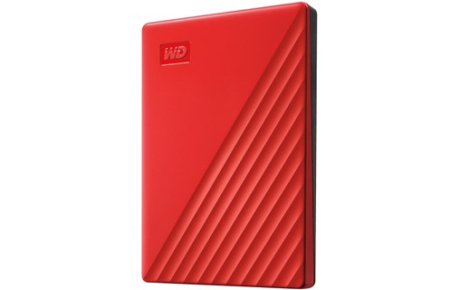 Western Digital My Passport 4 To Rouge - Disque dur externe