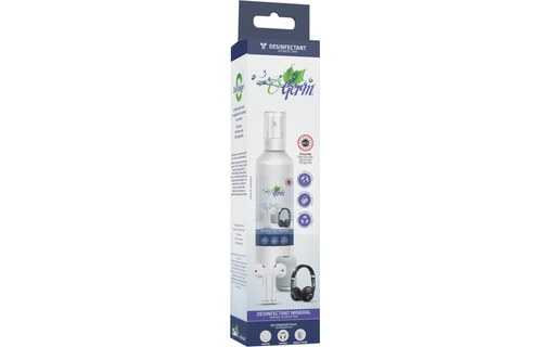 Clean 100 - Spray désinfectant pour casques, écouteurs et enceintes 250 ml